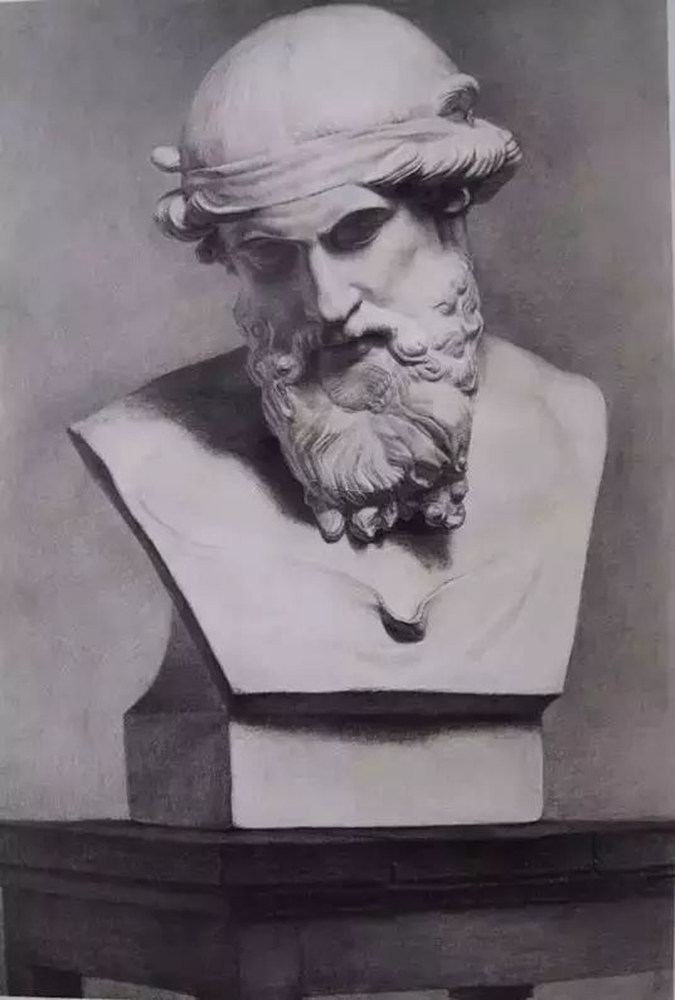 素描作品不會深入？廣州畫室排名前五畫室帶你看央美作品怎么畫,24