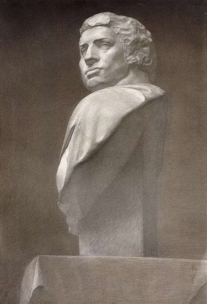 廣州前十畫(huà)室?guī)憧纯茨阊朊览纤孛瑁癸@素描的本質(zhì)?,56