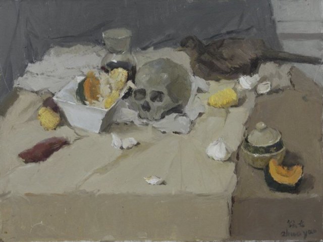 央美vs國美哪家強？廣州美術高考班帶大家看看基礎部色彩作品對比,24