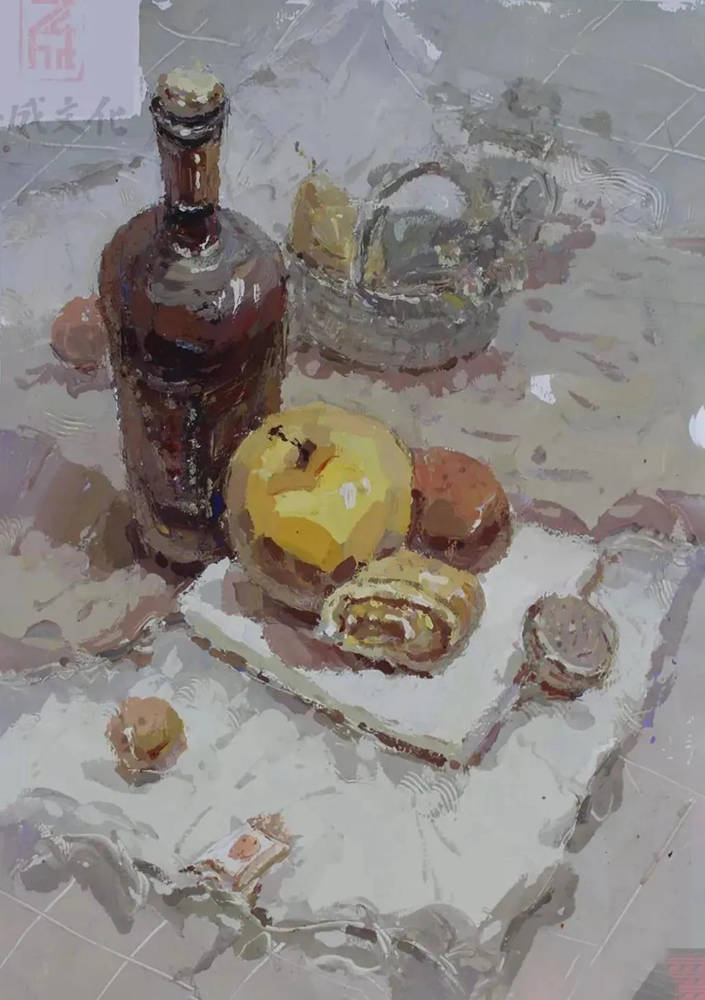 廣東模擬考/2020屆藝成一模高分卷欣賞（速寫、素描、色彩）,61