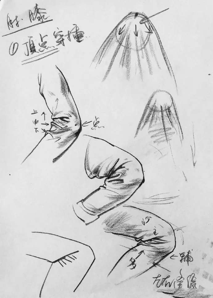 看完廣州美術高考班整理的這篇,就不會再說你不會畫速寫衣褶了,13