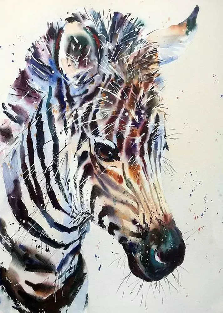 這樣的動物水彩畫廣州排名前十畫室覺得不能忍住笑,05