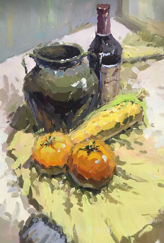 廣州十大畫室老師帶你康康20屆湖北高三美術調考優秀試卷,10