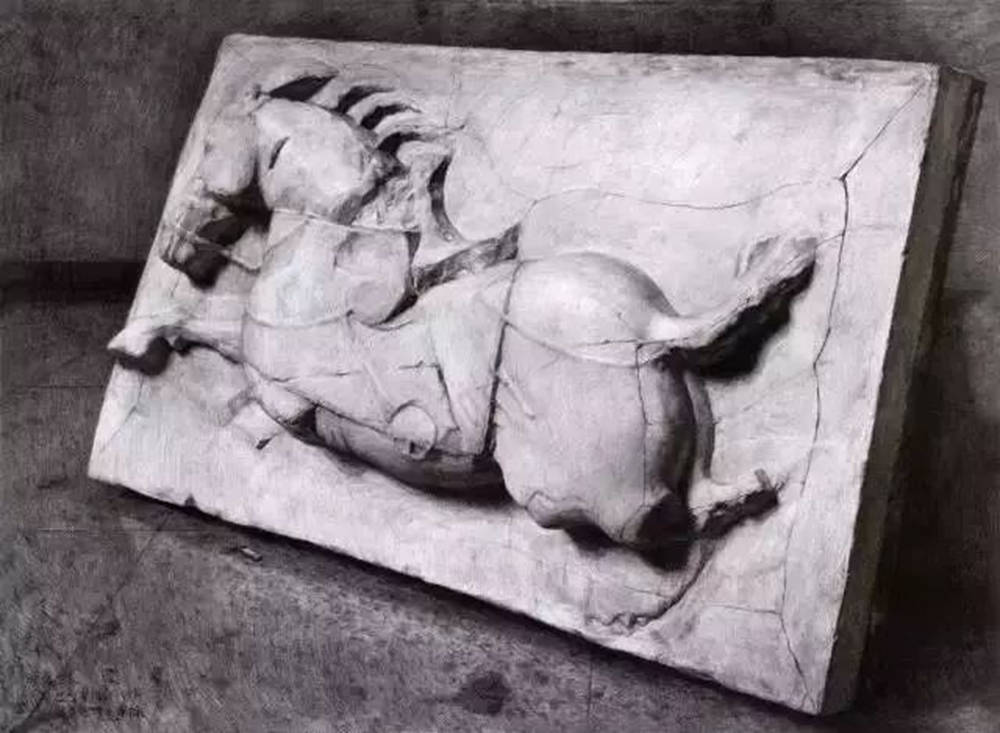 素描作品不會深入？廣州畫室排名前五畫室帶你看央美作品怎么畫,22