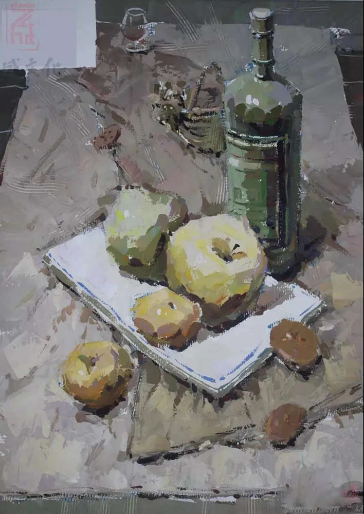 廣東模擬考/2020屆藝成一模高分卷欣賞（速寫、素描、色彩）,70