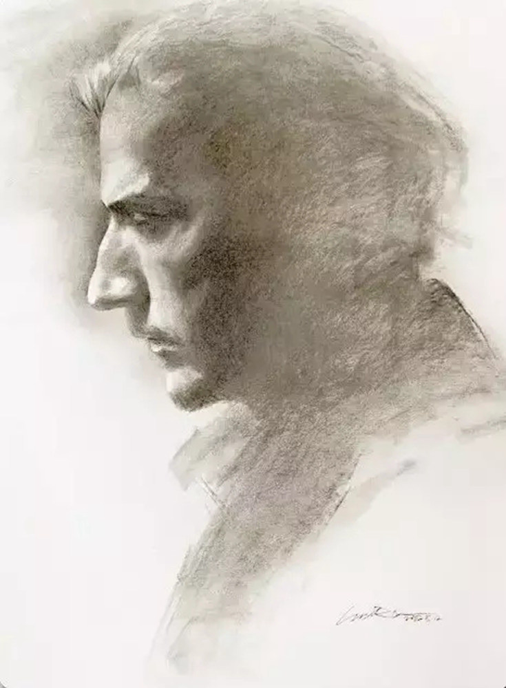 廣州畫室排名前十畫室告訴你好素描不在乎它的風(fēng)格，要深入人心,02