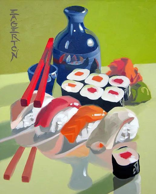 這樣通透的色彩靜物,短期的目標就它了!廣州圍墻畫室靜候佳音!附圖11