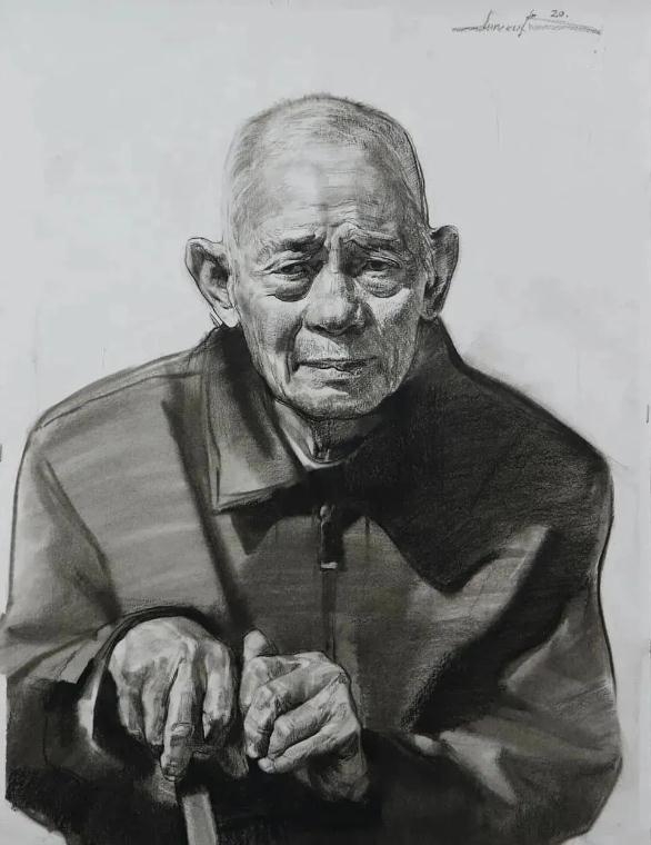 嚴謹的造型、生動的技法,廣州美術高考班覺得這類作品很適合臨摹,08