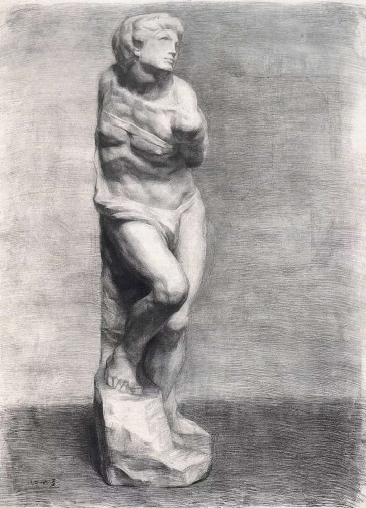 廣州前十畫(huà)室?guī)憧纯茨阊朊览纤孛瑁癸@素描的本質(zhì)?,104