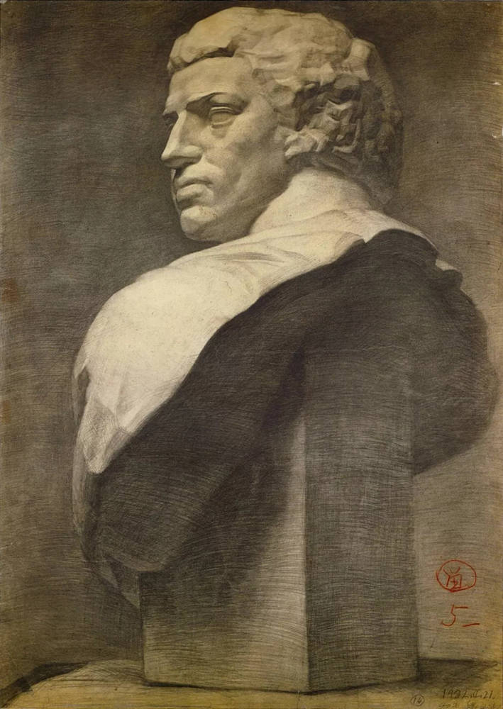 廣州前十畫(huà)室?guī)憧纯茨阊朊览纤孛瑁癸@素描的本質(zhì)?,70