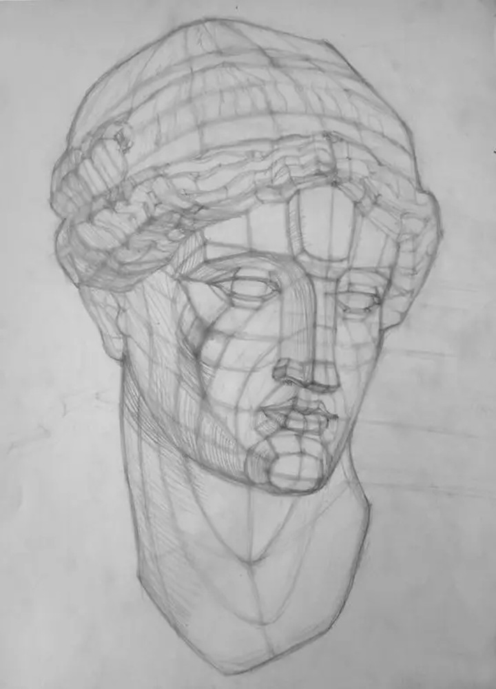 廣州畫室排名前十畫室給你一組適合零基礎臨摹的素描教程,40