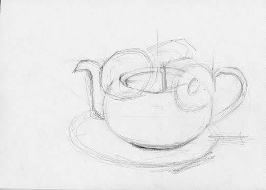 廣州畫(huà)室排名前三畫(huà)室干貨丨如何體現(xiàn)陶壺與花卉的質(zhì)感,03