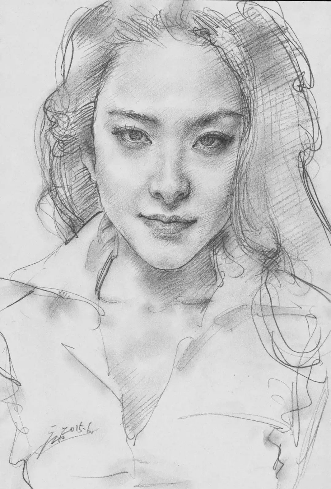 精選100幅中外大師人像作品，廣州圍墻畫室覺得你應該收藏！附圖33