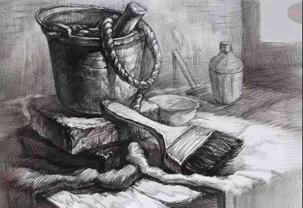 廣東模擬考/2020屆藝成一模高分卷欣賞（速寫、素描、色彩）,34