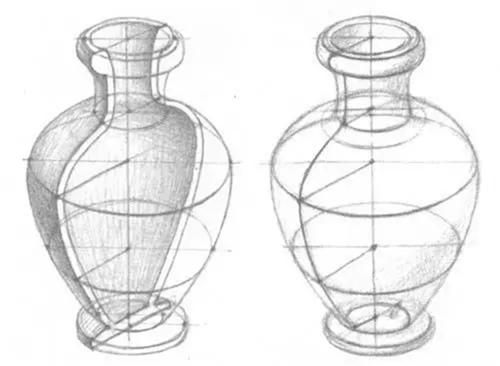 廣州畫室排名前十畫室給你一組適合零基礎臨摹的素描教程,02