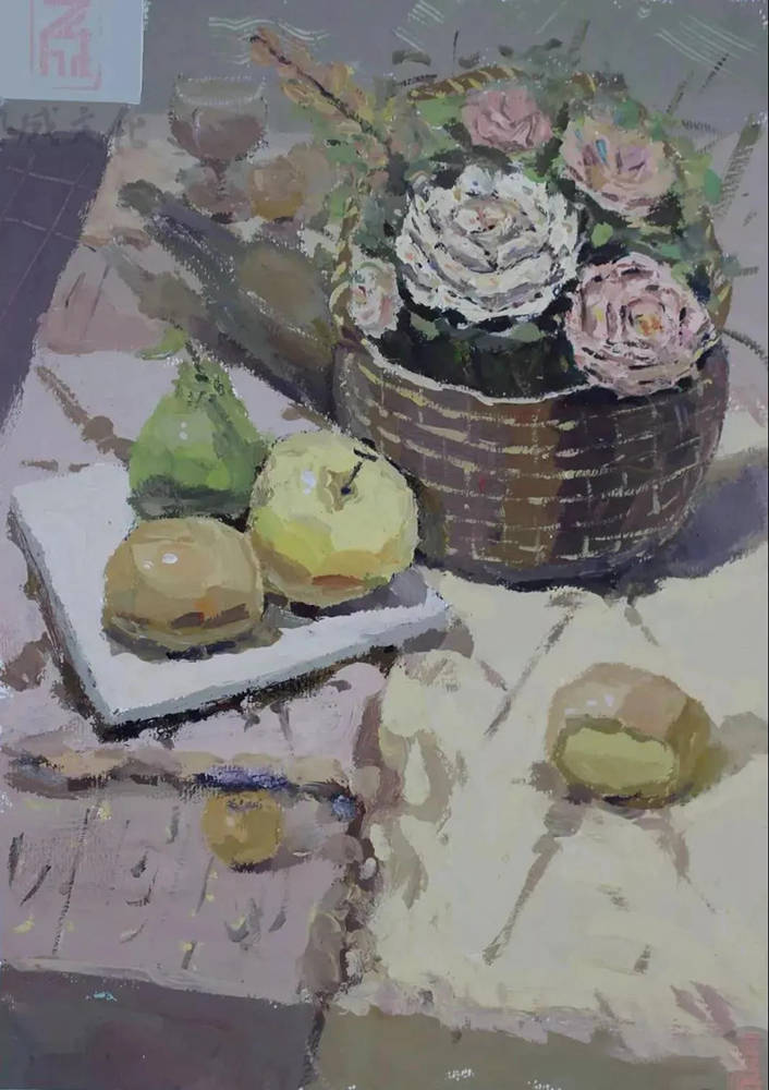 廣東模擬考/2020屆藝成一模高分卷欣賞（速寫、素描、色彩）,79