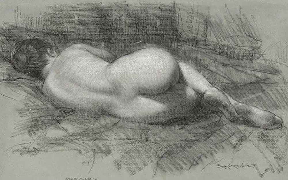 想要表現好素描,廣州十大畫室老師教你巧妙運用節奏韻律,17