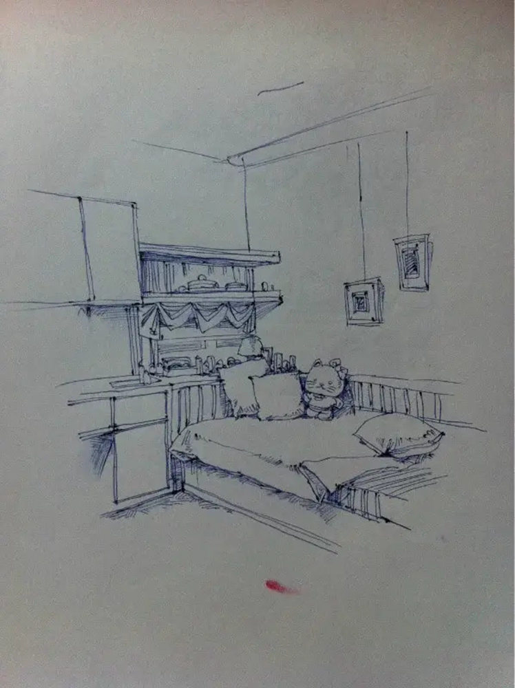 如果你正在學習線描速寫，廣州藝考畫室覺得這52幅作品正合適你,07