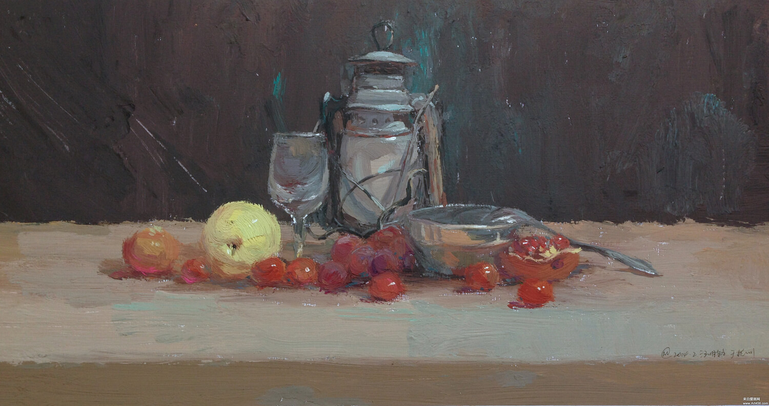 色彩靜物想要得高分?那得有自己的理解,你有嗎?圖一