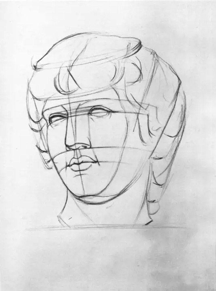 廣州畫室排名前十畫室給你一組適合零基礎臨摹的素描教程,34