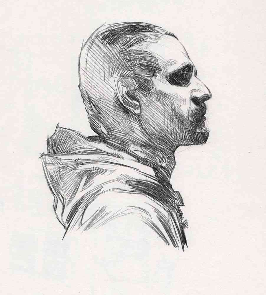 這就是高手畫出來的速寫，廣州美術高考班給你分享,03