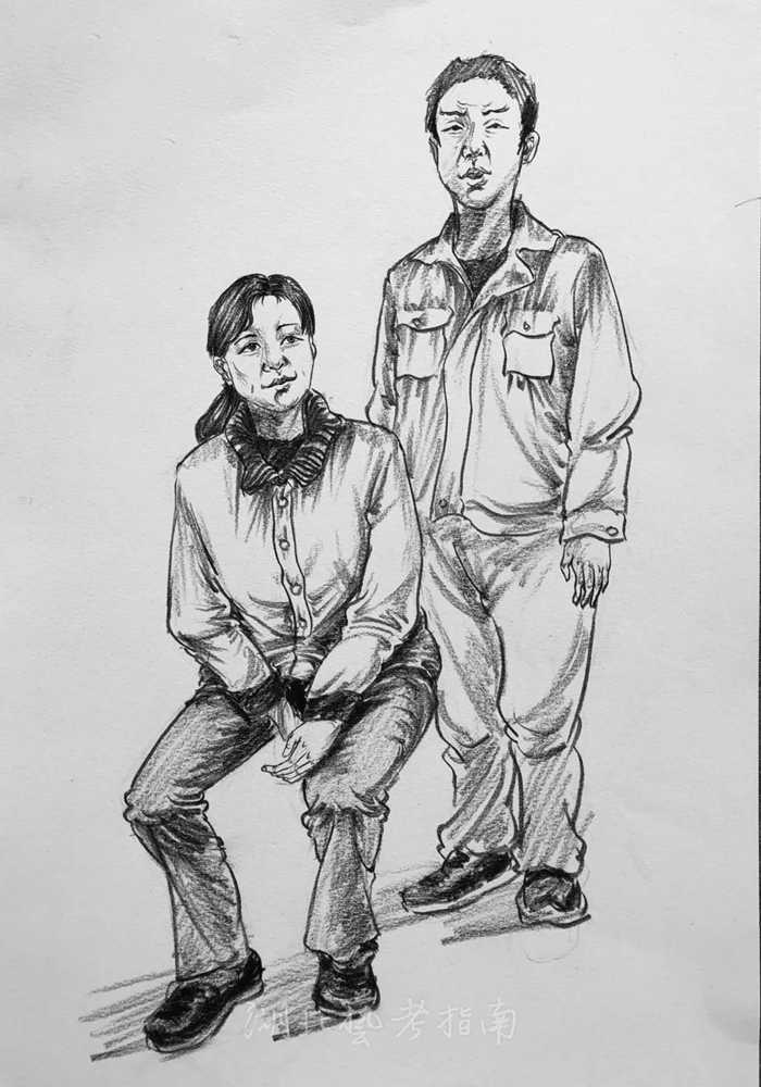 廣州十大畫室老師帶你康康20屆湖北高三美術調考優秀試卷,24