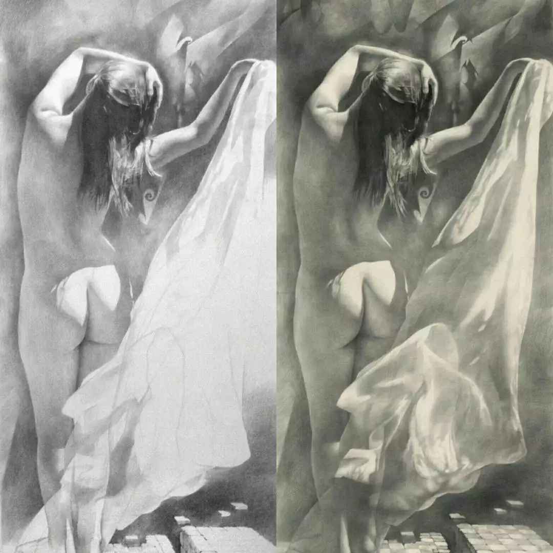 若你這樣處理素描光影，廣州十大畫室敢肯定你的作品一定出彩,02