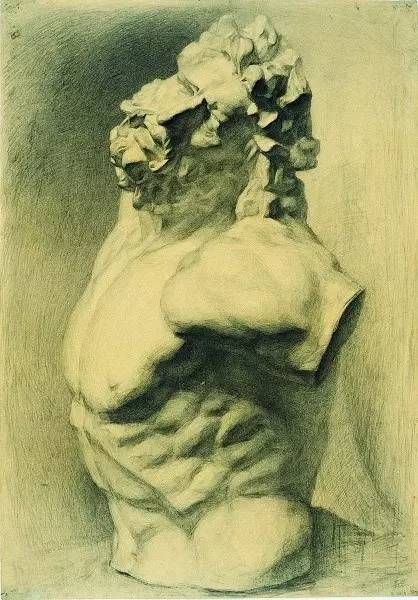 廣州十大畫室素描必分析之一，央美經典素描石膏像,17