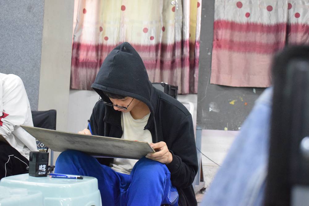 經過廣州美術高考班圍墻魔鬼特訓后的你們!聯考一定必勝,10