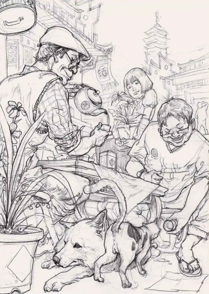 廣州畫室排名前三畫室教你場景速寫如何拿高分,10