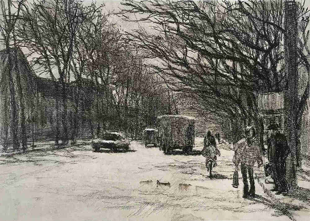 到了廣州前十畫室的寫生季，來看看中央美院附中的生活速寫,07