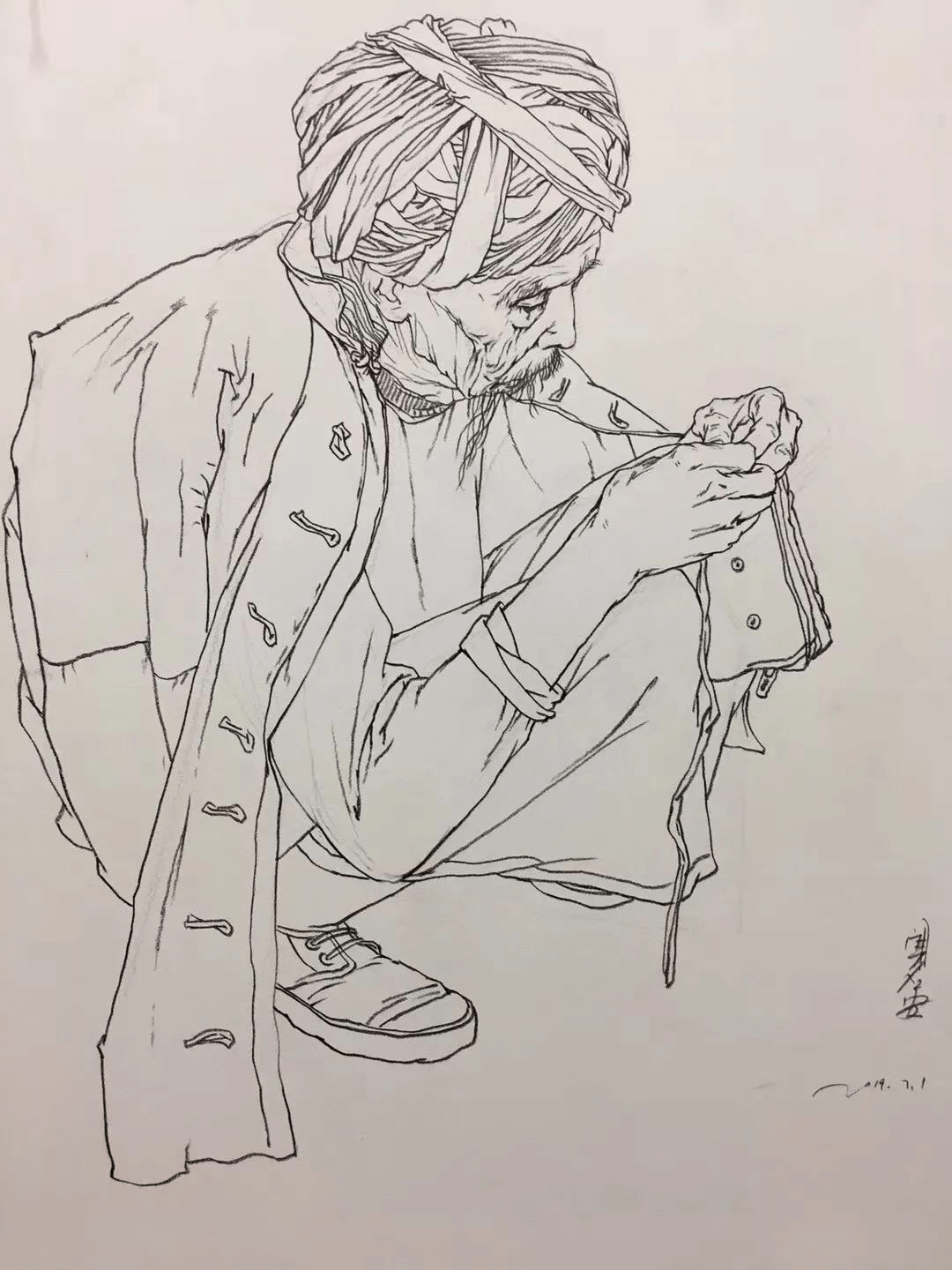 打破常規(guī)套路,從這些方面入手速寫人物,輕松掌握速寫訣竅1