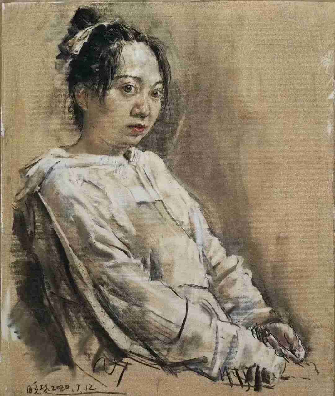 作為美術(shù)生,錯過什么都不能錯過九大美院各系教授的作品!圍墻畫室附圖8