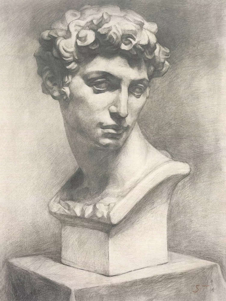 廣州前十畫(huà)室?guī)憧纯茨阊朊览纤孛瑁癸@素描的本質(zhì)?,87