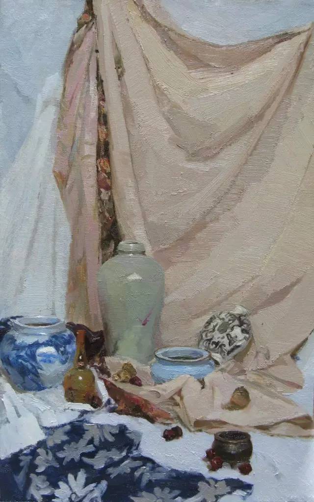 央美vs國美哪家強？廣州美術高考班帶大家看看基礎部色彩作品對比,09