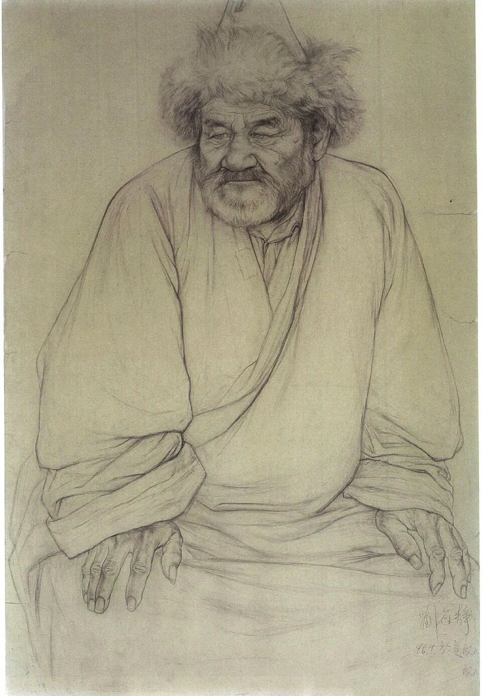 精選100幅中外大師人像作品，廣州圍墻畫室覺得你應該收藏！附圖98