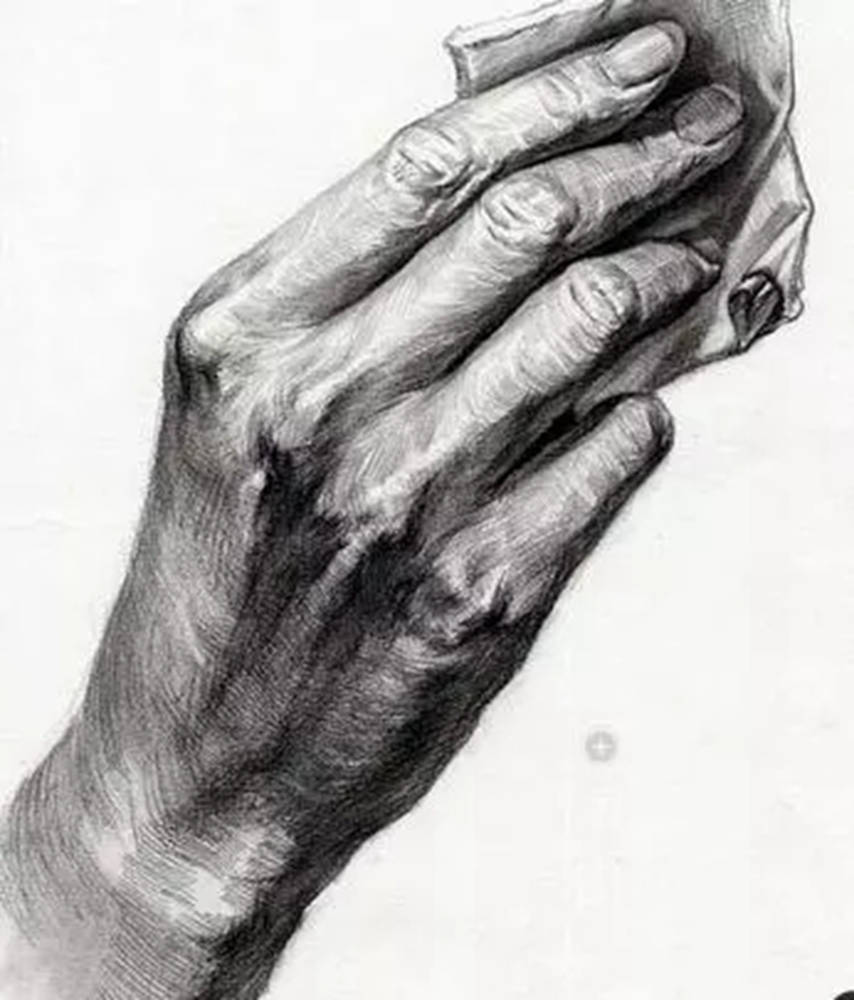 廣州畫室排名前五畫室給你整理了100幅手部刻畫作品拿去臨摹,25