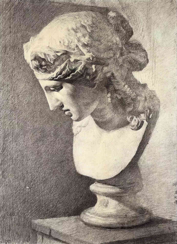 廣州前十畫(huà)室?guī)憧纯茨阊朊览纤孛瑁癸@素描的本質(zhì)?,54