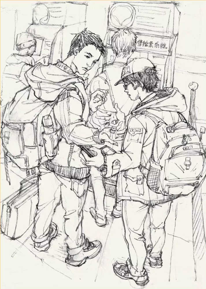 廣州畫室排名前三畫室教你場景速寫如何拿高分,13