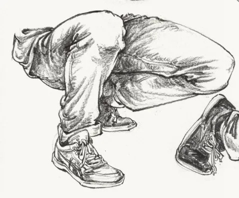 看完廣州美術高考班整理的這篇,就不會再說你不會畫速寫衣褶了,12