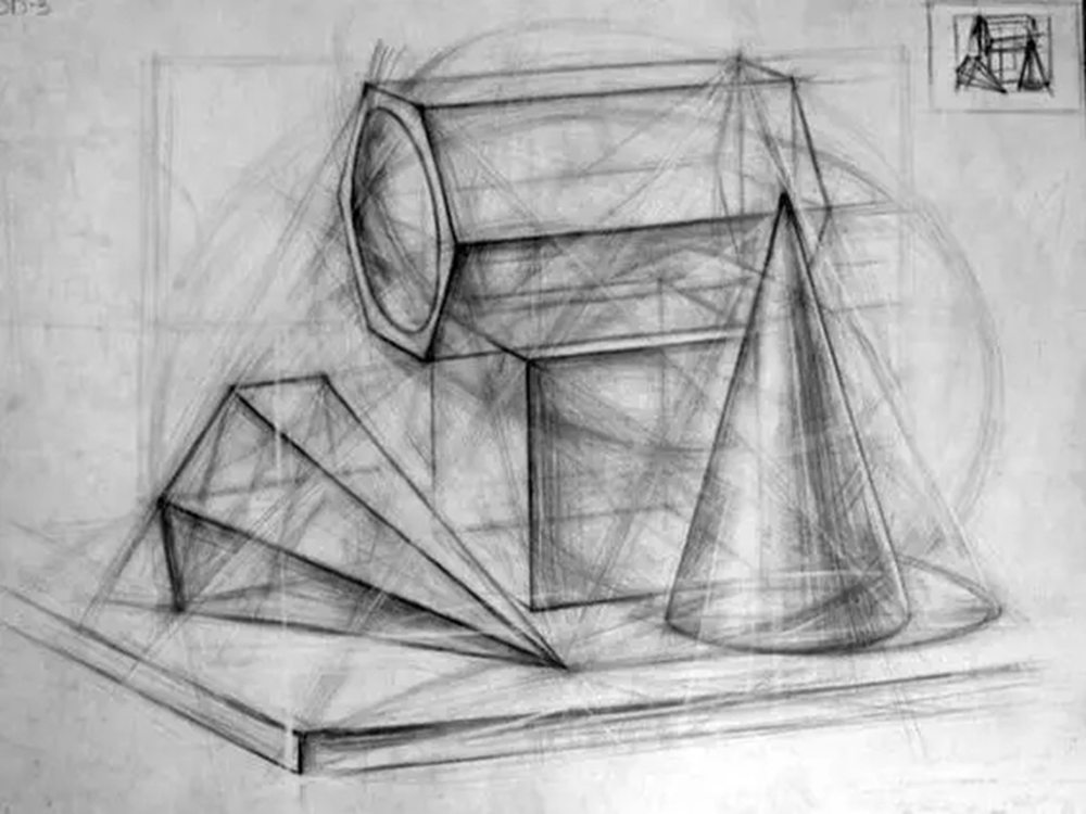 廣州畫室排名前十畫室給你一組適合零基礎臨摹的素描教程,14