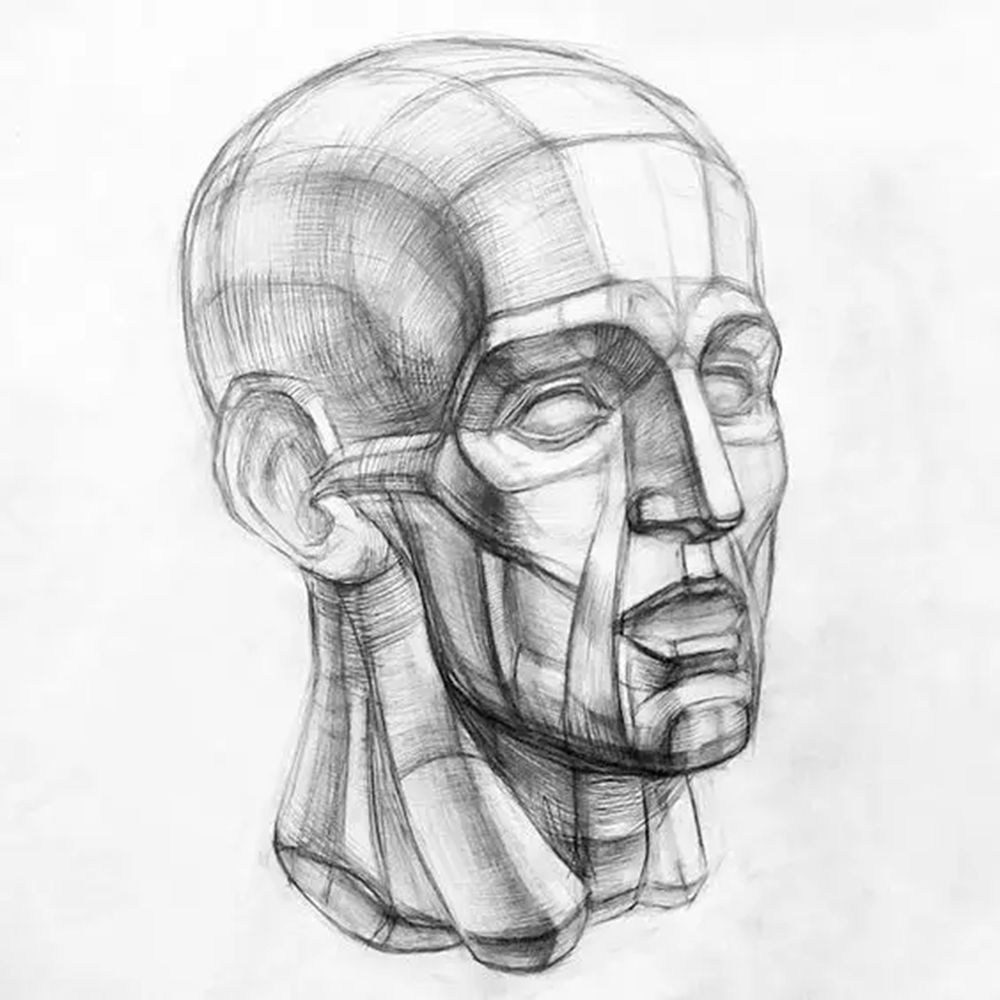 廣州畫室排名前十畫室給你一組適合零基礎臨摹的素描教程,37