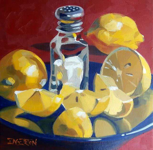 這樣通透的色彩靜物,短期的目標就它了!廣州圍墻畫室靜候佳音!附圖32