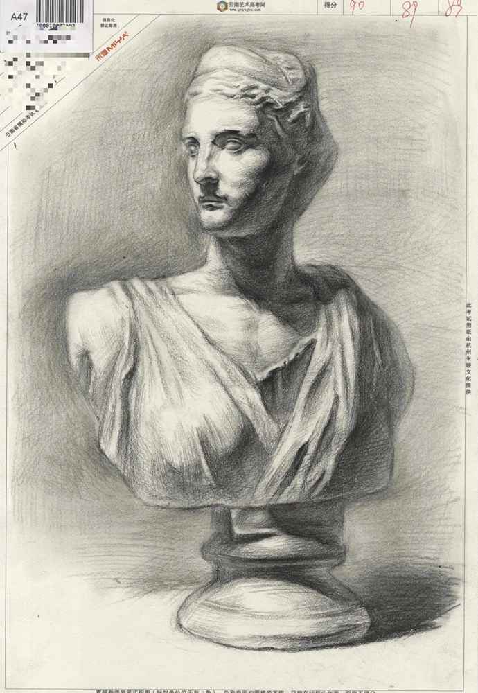 廣州美術高考班將云南一模卷理好了,網友稱:平淡無奇,你怎么看,07