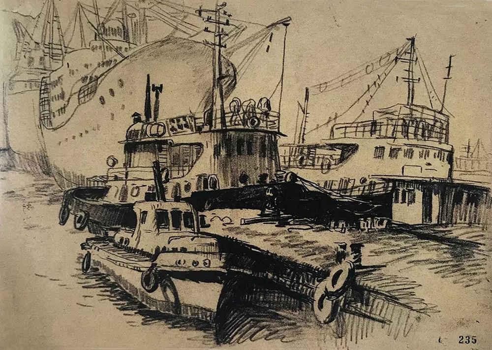 到了廣州前十畫室的寫生季，來看看中央美院附中的生活速寫,33