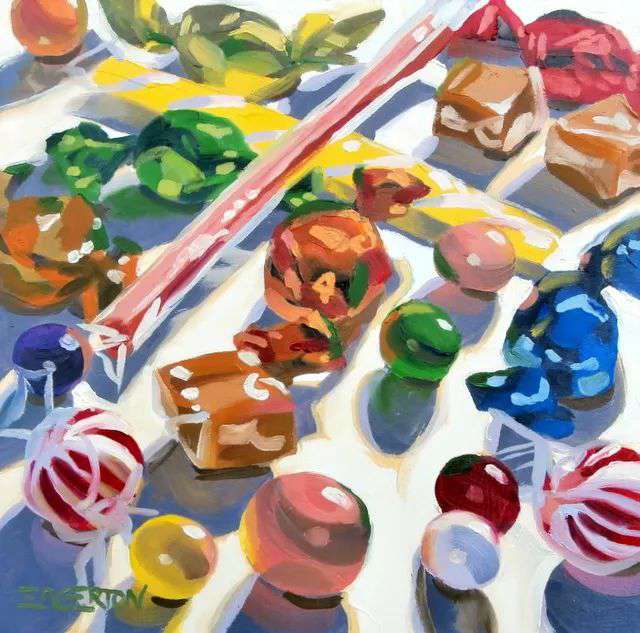 這樣通透的色彩靜物,短期的目標就它了!廣州圍墻畫室靜候佳音!附圖26