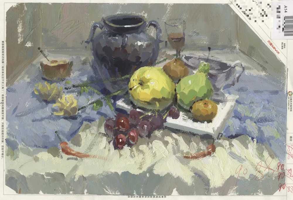 廣州美術高考班將云南一模卷理好了,網友稱:平淡無奇,你怎么看,20