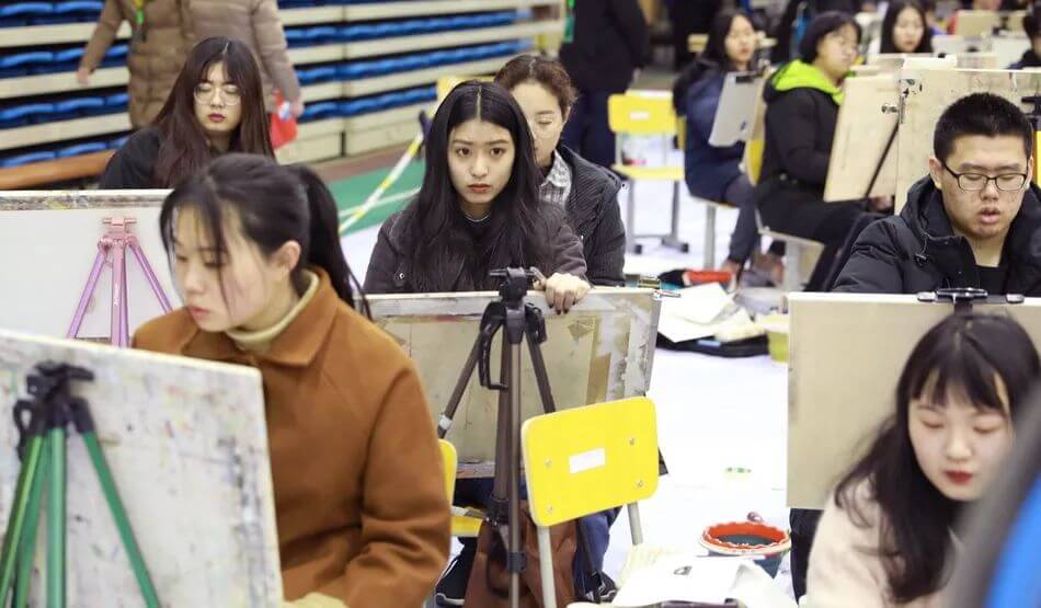 廣州畫室校考資訊:2021年校考人數最新統計!廣美約2萬、最高超10萬人報考19