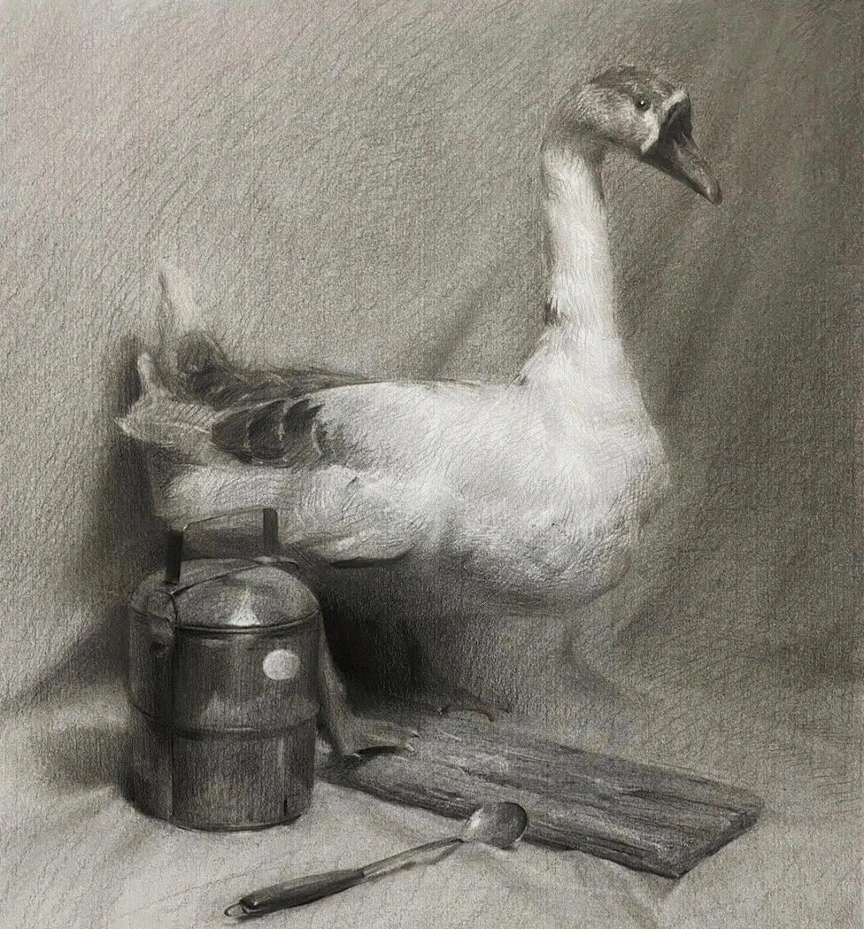 素描靜物缺少立體感？黑白灰關(guān)系一定要處理好5