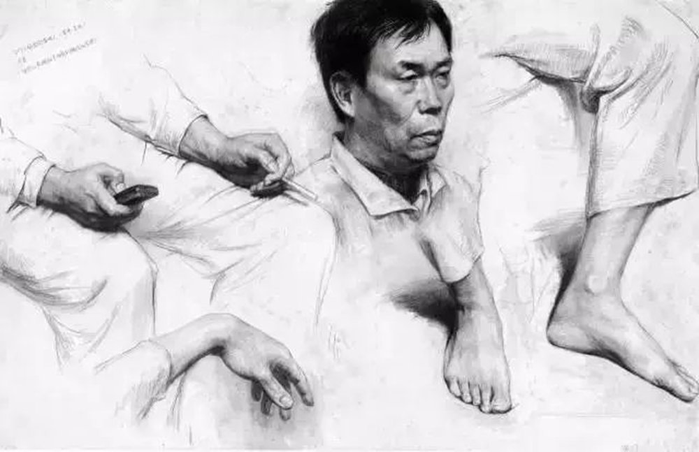 素描作品不會深入？廣州畫室排名前五畫室帶你看央美作品怎么畫,47